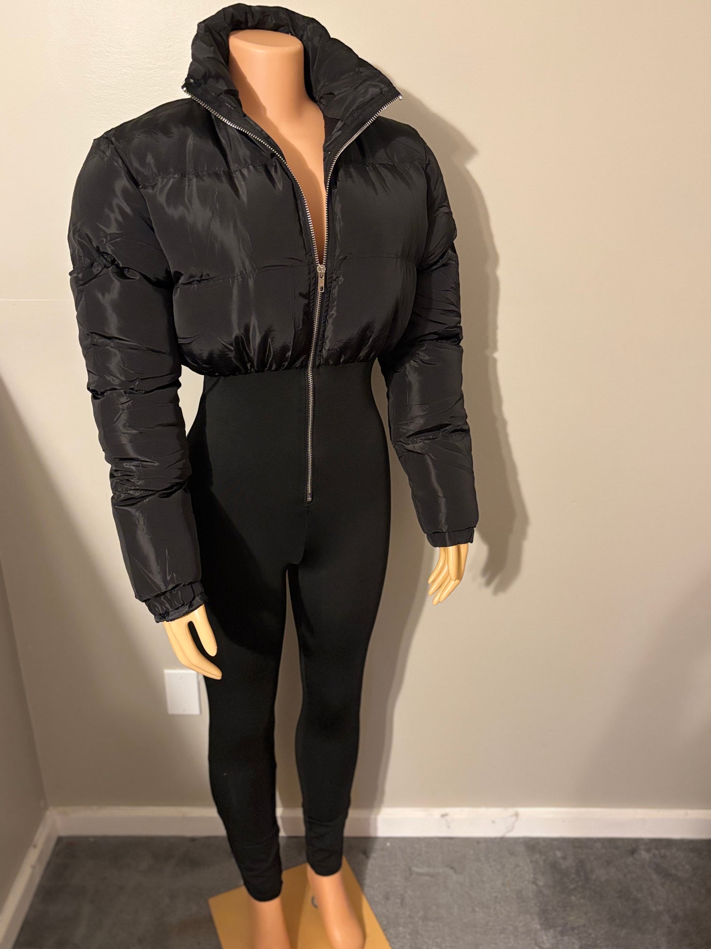 Puffer bodysuit