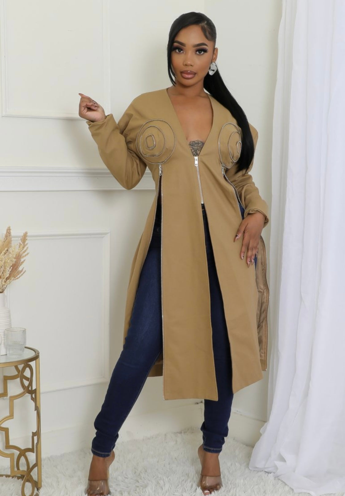 Autumn Leaves Tunic Top